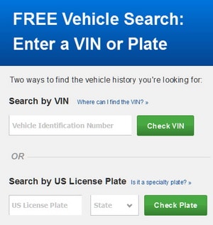free car serial number lookup